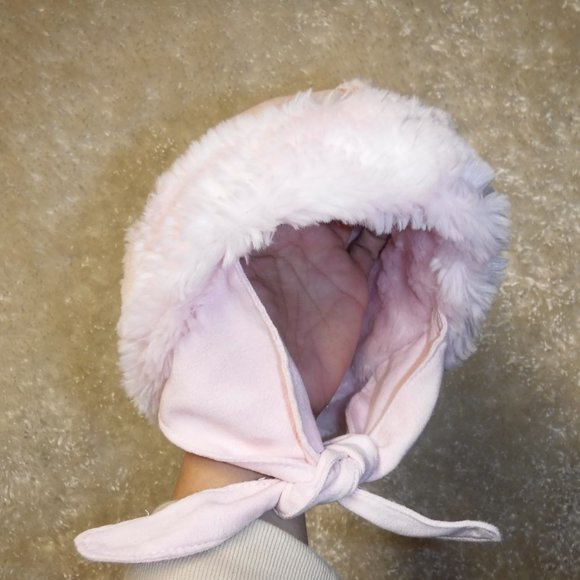 Mini Wear Trapper Hat (ear flap), Light Pink, Size 12-24 mo - Picture 3 of 6